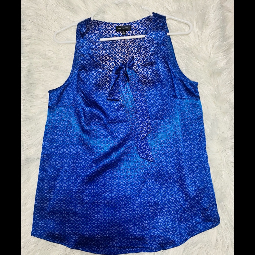 The limited sleeveless  blouse
